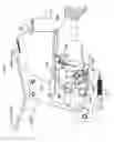 Fig. 29 - Brake operation structure and brake/differential-lock operation structure