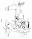 Fig. 30 - Brake operation structure and brake/differential-lock operation structure