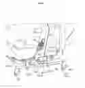 Fig. 37 - Brake operation structure and brake/differential-lock operation structure