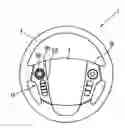 Fig. 01 - Haptic steering wheel switch device and haptic steering wheel switch system including the same