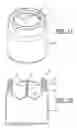 Fig. 15 - Affixable dispensing capsule