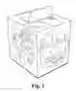 Fig. 02 - TISSUE BOX WITH SANITARY COMPARTMENT FOR USED TISSUES