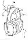 Fig. 01 - Secured device for a headset support