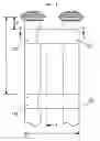 Fig. 01 - ELECTRICAL METER STAND AND METHOD OF MANUFACTURING AN ELECTRICAL METER STAND