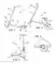 Fig. 02 - Side movement propelled scooter device with foot platform
