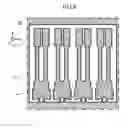 Fig. 10 - Tuning-fork type piezoelectric vibrating piece, piezoelectric frame, piezoelectric device, and a manufacturing method of tuning-fork type piezoelectric vibrating piece and piezoelectric frame