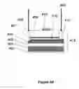 Fig. 14 - Electrically isolated vertical light emitting diode structure