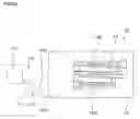 Fig. 31 - Relay connector, mounting structure of relay connector and chassis, and mounting structure of relay connector and discharge tube