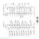 Fig. 11 - Memory array with inverted data-line pairs