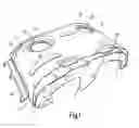 Fig. 02 - Structured component, in particular a shielding element in the form of a heat shield