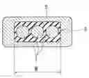 Fig. 01 - Method of coating metal filament with rubber, method of producing cord, cord, rubber coating apparatus and cord producing apparatus
