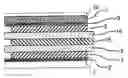 Fig. 01 - Device for storing electric power comprising a protective barrier layer for the collector