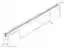 Fig. 01 - Rail assembly for a glass door