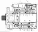Fig. 01 - Axial piston machine in a swash-plate construction having an adjusting device