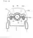 Fig. 12 - Canister retaining structure and vehicle including same