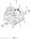 Fig. 02 - Shaft rotating mechanism for mower