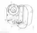 Fig. 07 - RESET LINKAGE ASSEMBLY FOR BLOCKING SHIELD OF MULTI-ROLL PAPER DISPENSER