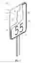 Fig. 02 - Method and apparatus to prevent ghosting in a recycled road sign