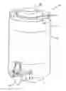 Fig. 01 - Fluid level measuring device for a beverage dispenser