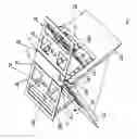 Fig. 02 - FOLDABLE BRACED PLATFORM FOR MOUNTING ONTO THE RIDGE OF A ROOF