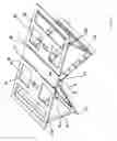 Fig. 03 - FOLDABLE BRACED PLATFORM FOR MOUNTING ONTO THE RIDGE OF A ROOF