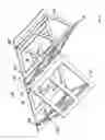 Fig. 07 - FOLDABLE BRACED PLATFORM FOR MOUNTING ONTO THE RIDGE OF A ROOF