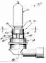 Fig. 01 - HALOGEN LAMP CAPSULE SUPPORT FOR PLASTIC BASE