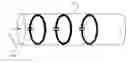 Fig. 01 - Free-space waveguides, including an array of capacitively loaded conducting ring elements, for guiding a signal through free space