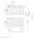 Fig. 07 - Printer with resolution reduction by nozzle data sharing
