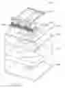 Fig. 131 - Printhead having nozzles with stacked capacitive actuators