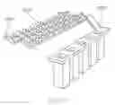 Fig. 264 - Printhead having nozzles with stacked capacitive actuators