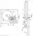 Fig. 02 - Printed circuit cable assembly with stiffener portions and flexible portions