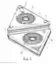 Fig. 06 - Portable folding heat-sink assembly for notebook computer
