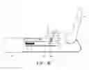 Fig. 13 - Portable electronic device with an actuating element to lift input/output modules