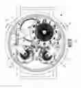 Fig. 01 - Timepiece comprising a chronograph and a watch