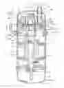 Fig. 01 - Scroll type compressor including a suction pipe having iron portion and copper portion