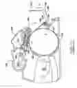Fig. 09 - CHAINSAW THROTTLE AND BRAKE MECHANISMS