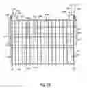 Fig. 22 - Oven rack assemblies with release mechanisms and catches