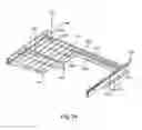 Fig. 28 - Oven rack assemblies with release mechanisms and catches