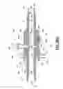 Fig. 19 - Seal configuration for top drive swivel apparatus and method
