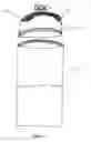 Fig. 07 - Multi-compartment water purification bottle having a replaceable filter