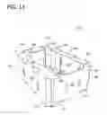 Fig. 15 - Reinforced polygonal containers and blanks of sheet material for making the same