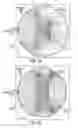 Fig. 10 - Ion deflector for two-dimensional control of ion beam cross sectional spread