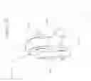 Fig. 19 - Self-propelled vehicle propelled by an elliptical drive train including foot link guide track