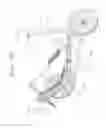 Fig. 25 - Self-propelled vehicle propelled by an elliptical drive train including foot link guide track