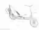 Fig. 01 - Self-propelled vehicle propelled by an elliptical drive train with adjustable stride length mechanism
