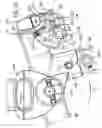 Fig. 09 - Fold latch for a foldable stroller