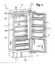 Fig. 02 - Refrigeration device comprising an insulation strip for thermally decoupling the lateral walls