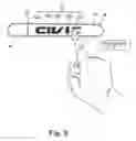 Fig. 09 - Keyless entry system incorporating concealable keypad