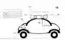 Fig. 01 - Estimation of panoramic camera orientation relative to a vehicle coordinate frame